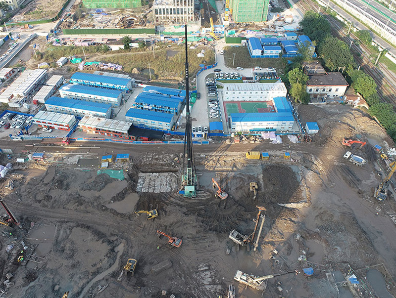 汉口国际滨江商务区（P5、P8）项目二期基坑支护工程